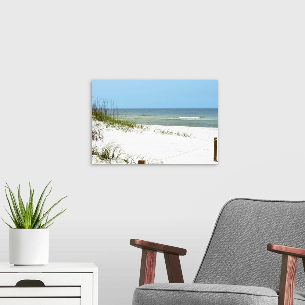 A modern room featuring White Sandy Beach II