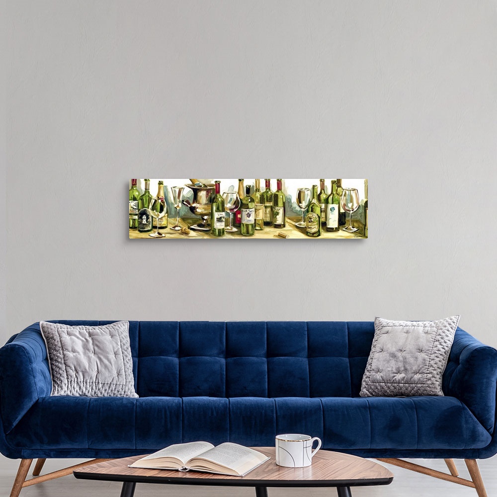 A modern room featuring Wine And Champagne Panel