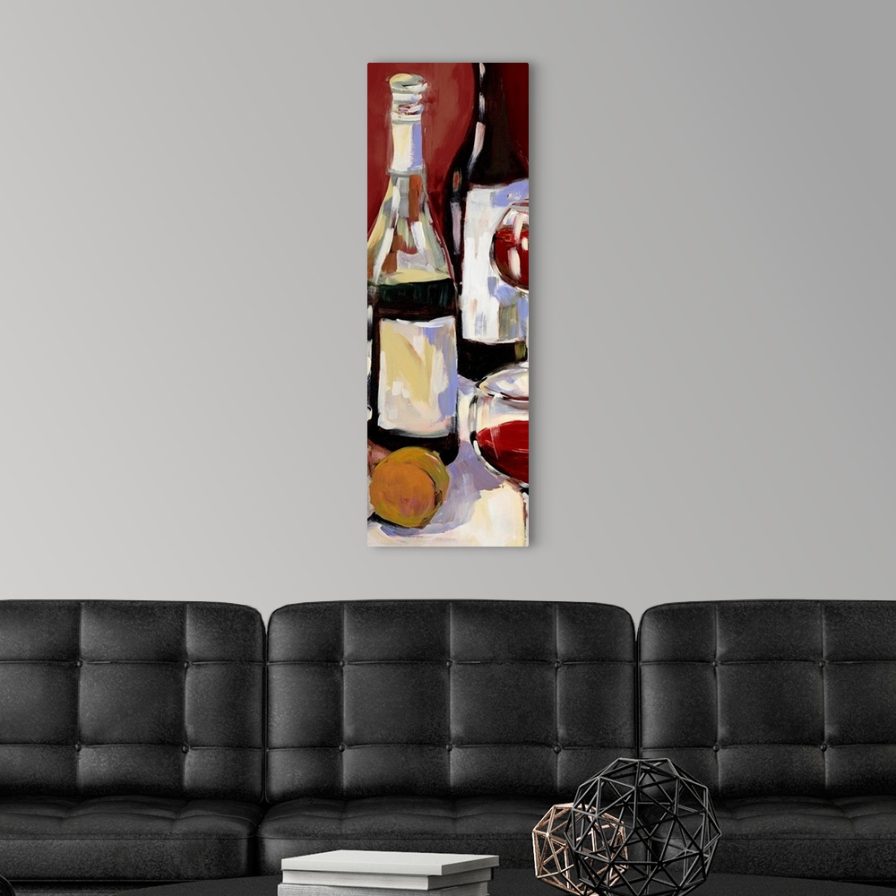 A modern room featuring Wine and Dine I