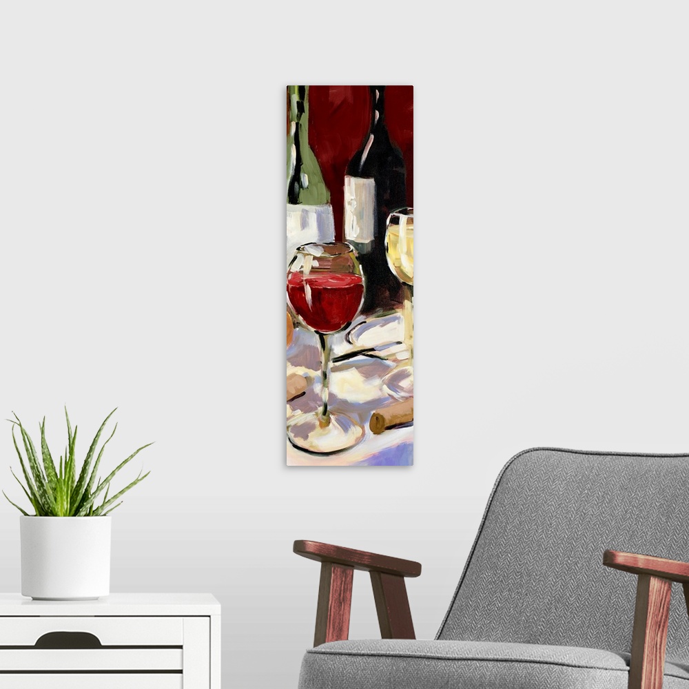 A modern room featuring Wine and Dine II