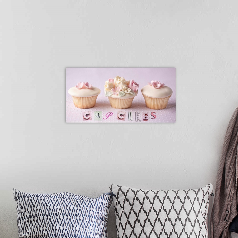 A bohemian room featuring Cupcakes