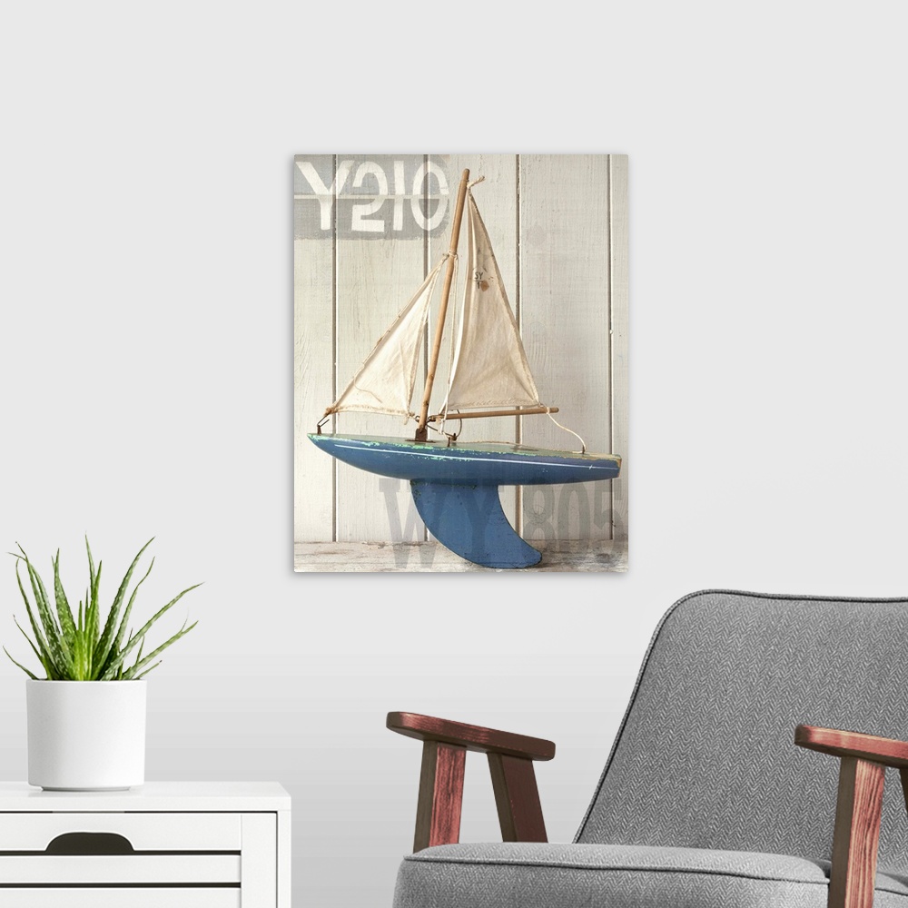 A modern room featuring Sailboat I