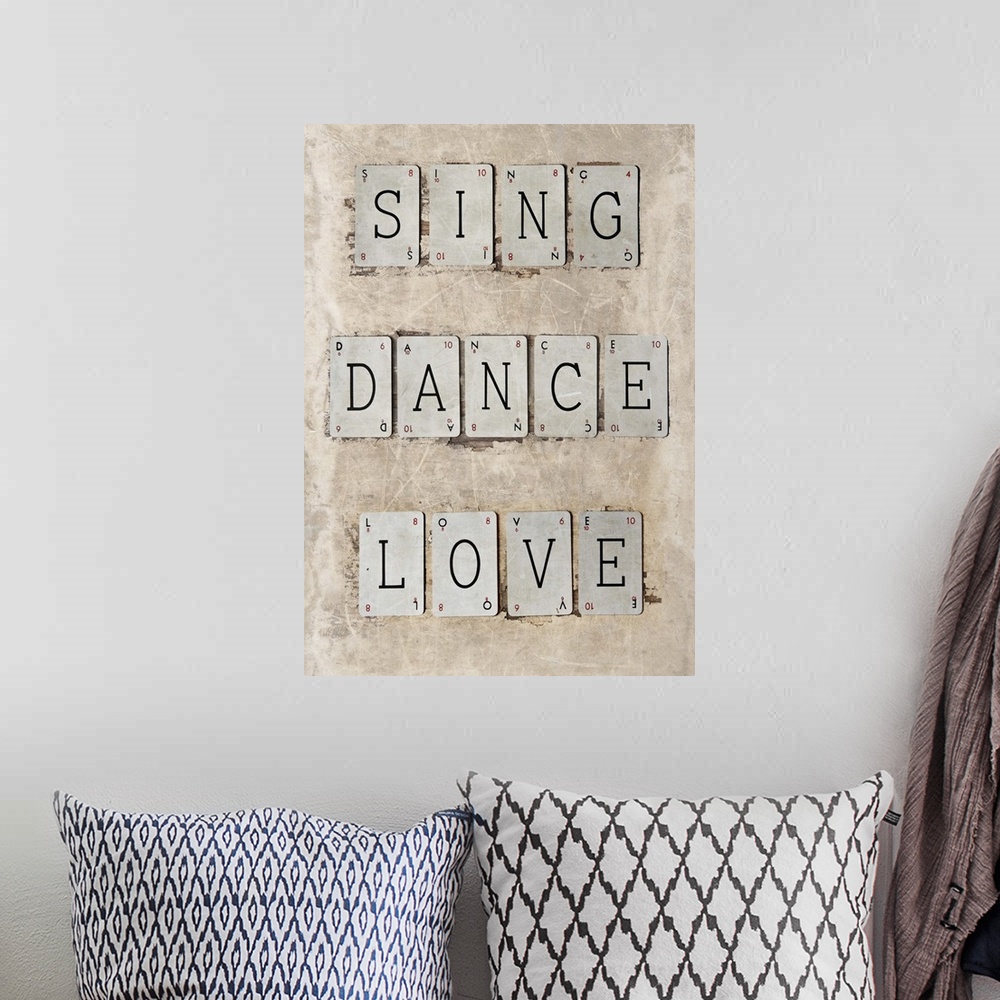 A bohemian room featuring Sing