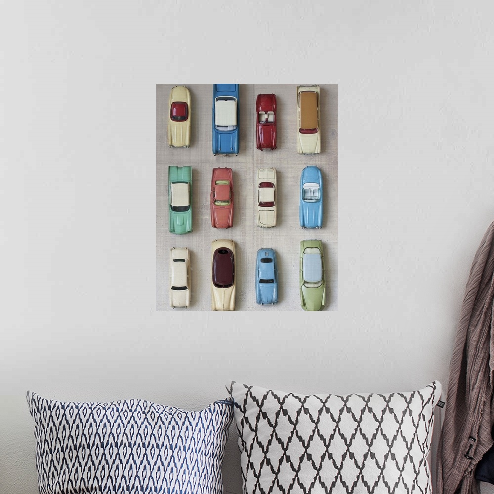 A bohemian room featuring Toy Cars