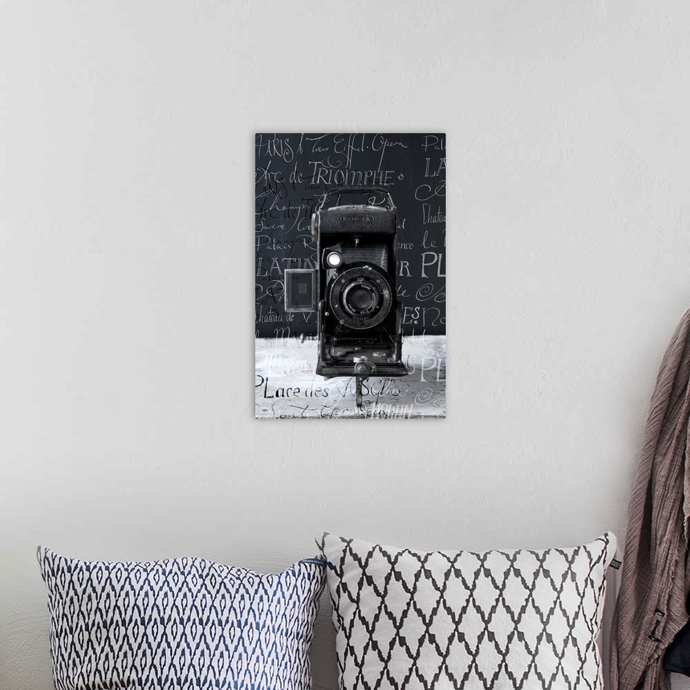 A bohemian room featuring Vintage Camera I