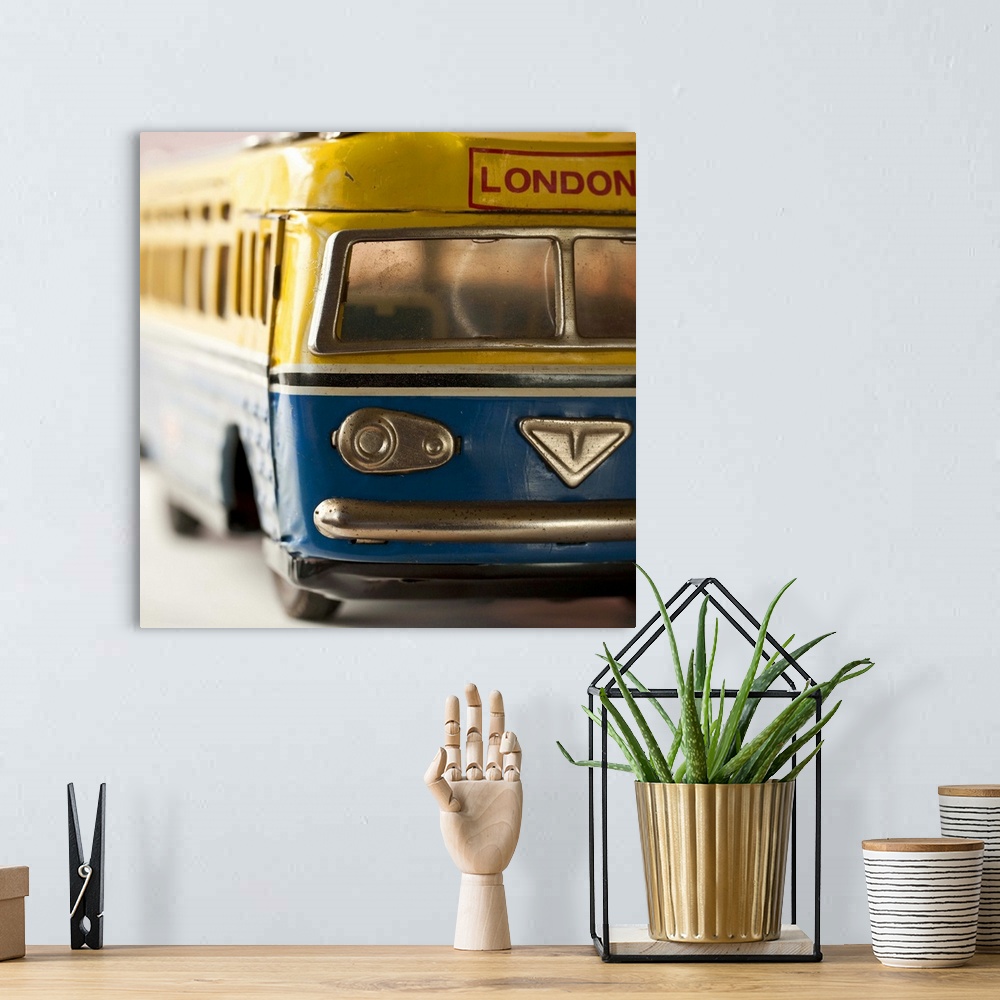 A bohemian room featuring Yellow Bus