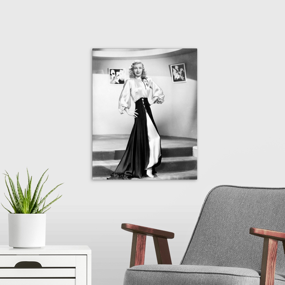 A modern room featuring Nee Virginia McMath. American actress and dancer.