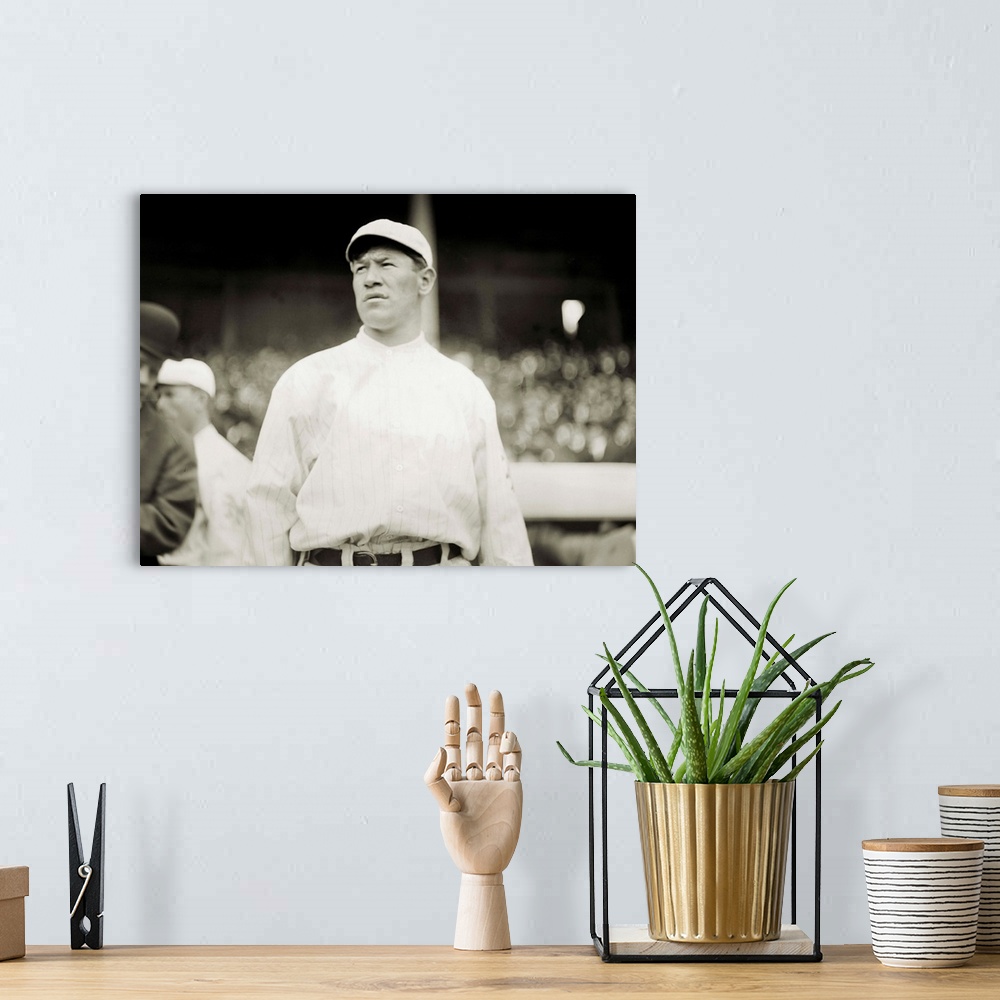 A bohemian room featuring James Francis Thorpe. American athlete. Thorpe playing baseball for the New York Giants at the Po...