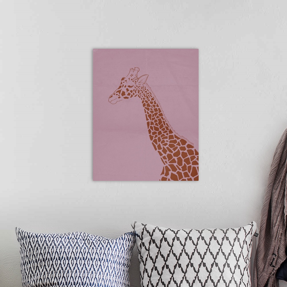 A bohemian room featuring Giraffe I