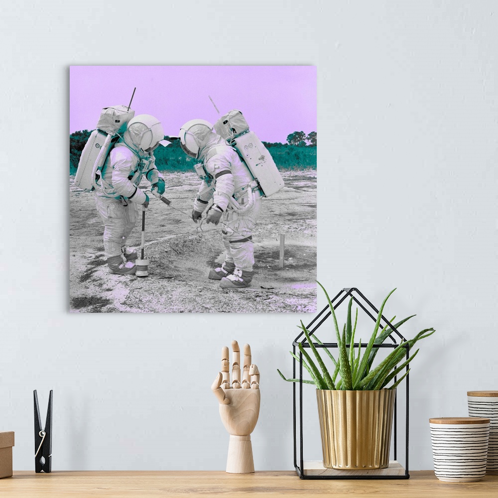 A bohemian room featuring Spaceman IV