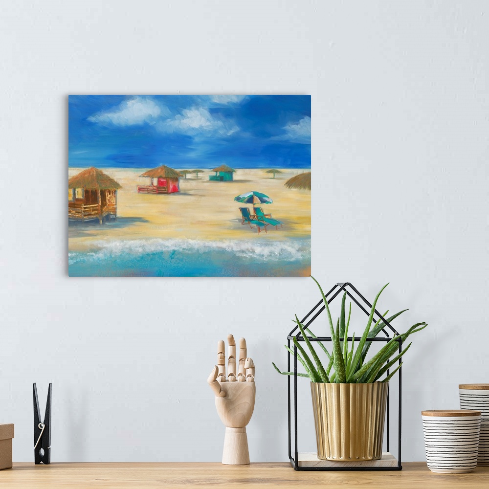 A bohemian room featuring Beach Bungalows