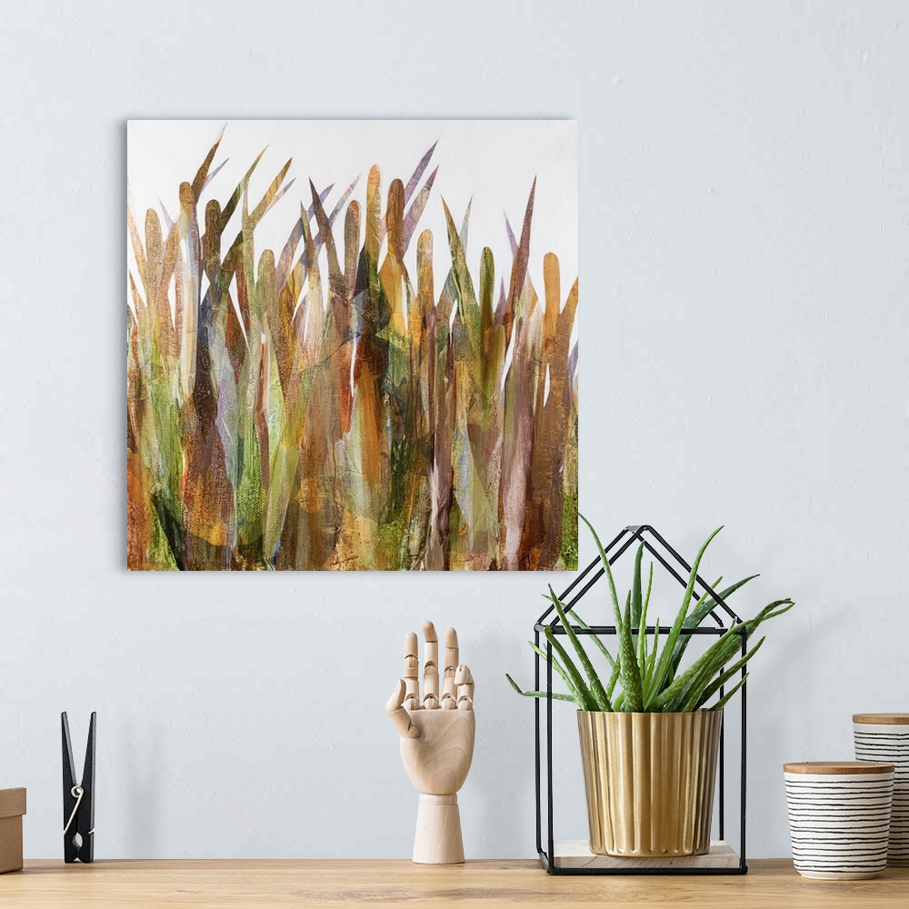 A bohemian room featuring Cattails II