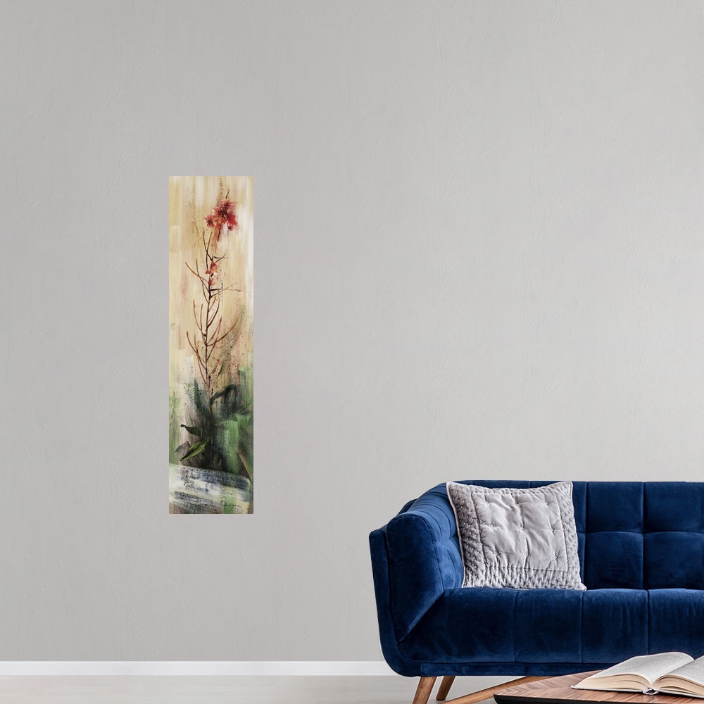 A modern room featuring Floral & Still Life