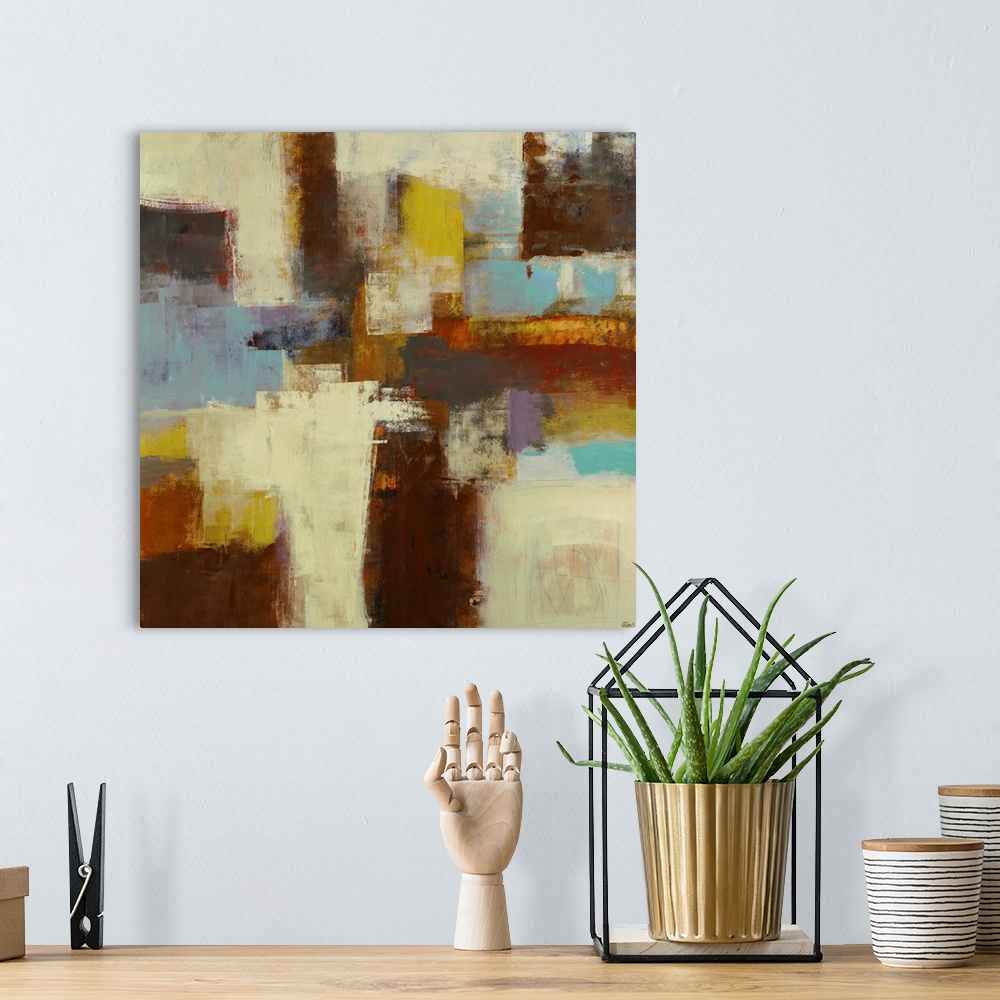 A bohemian room featuring Abstract