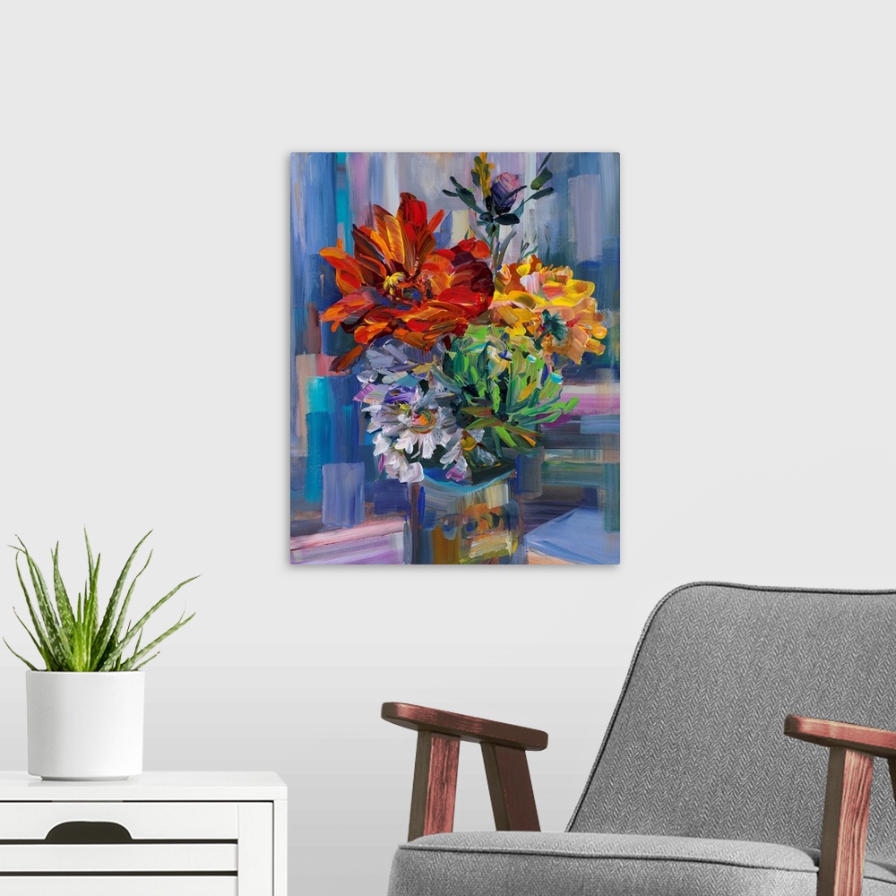 A modern room featuring Modern Bouquet