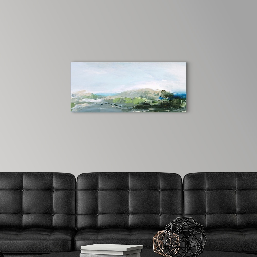 A modern room featuring Nature's Peace II V30
