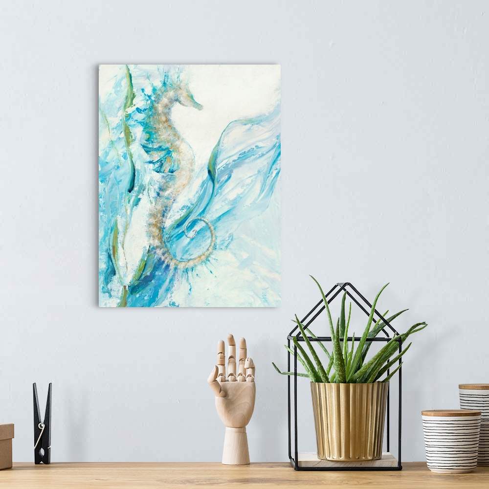 A bohemian room featuring New Seahorse
