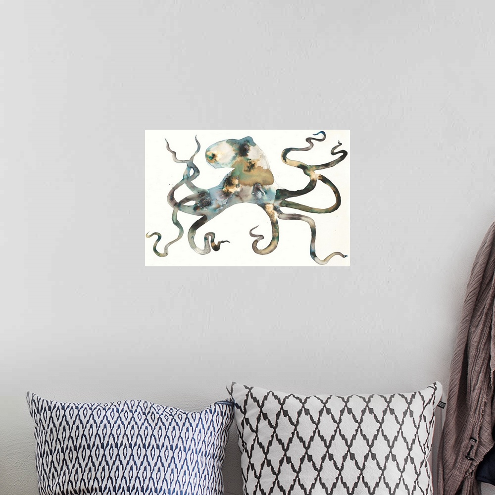 A bohemian room featuring Octo