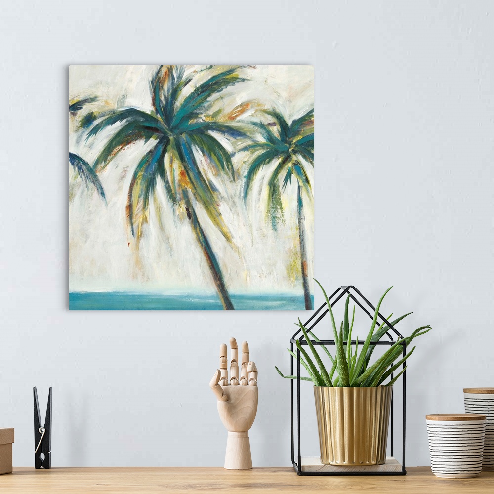 A bohemian room featuring Palms I