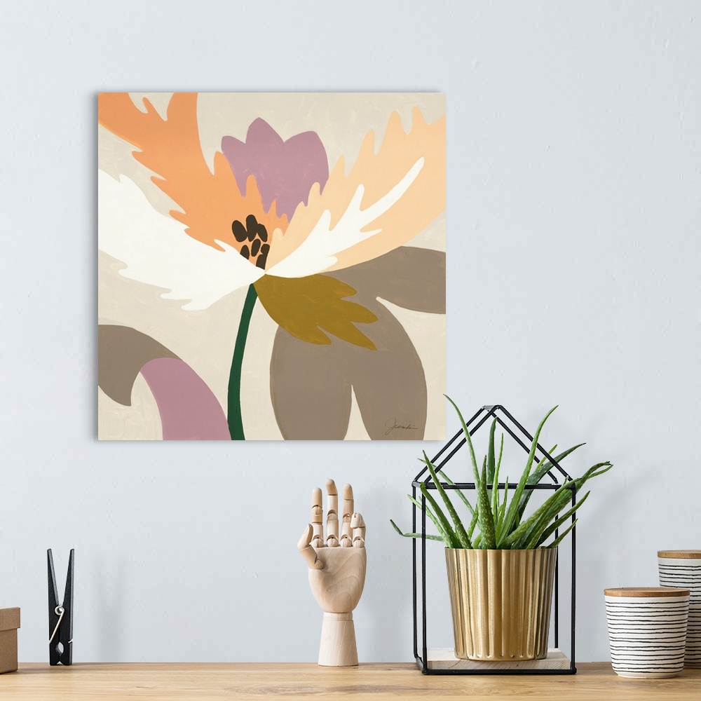 A bohemian room featuring Paper Tulip
