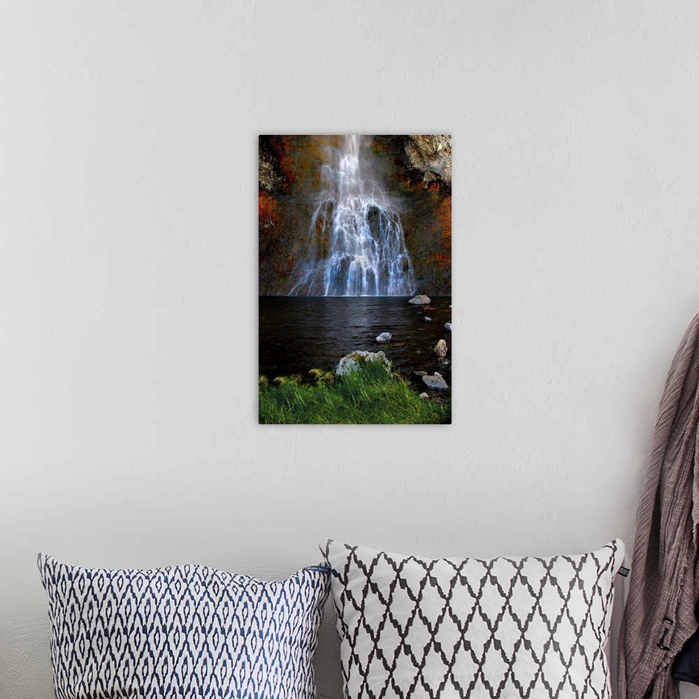 A bohemian room featuring Fairy Falls