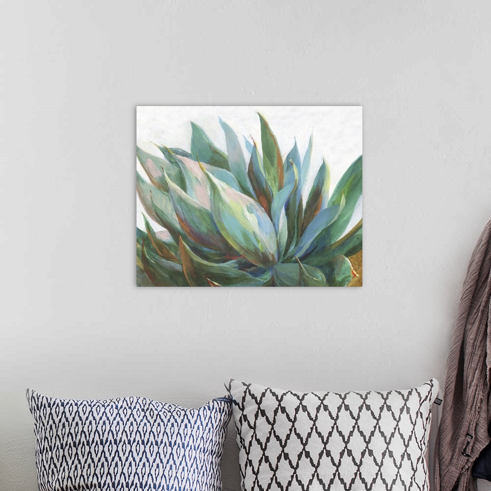 A bohemian room featuring Agave