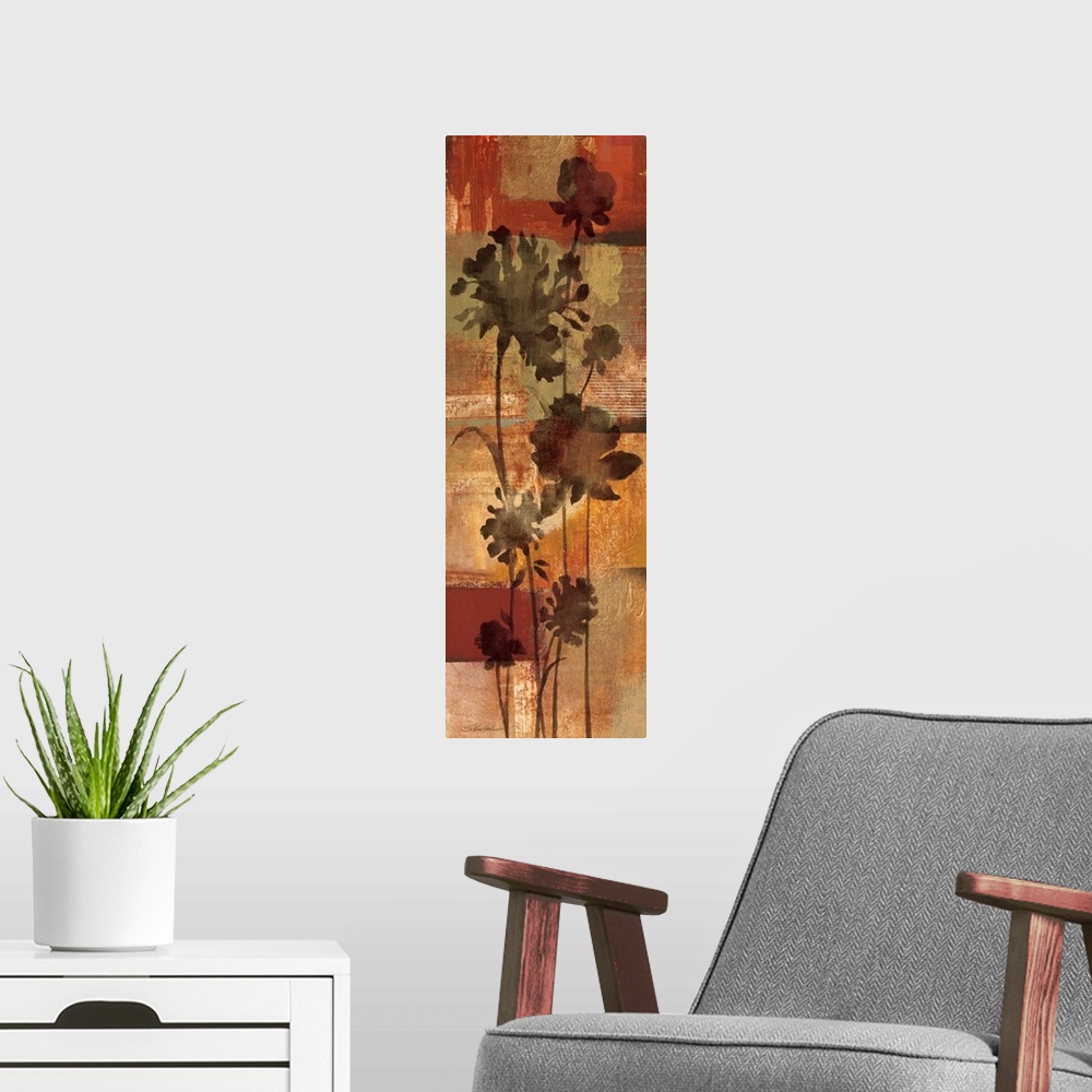 A modern room featuring Autumn Silhouette I