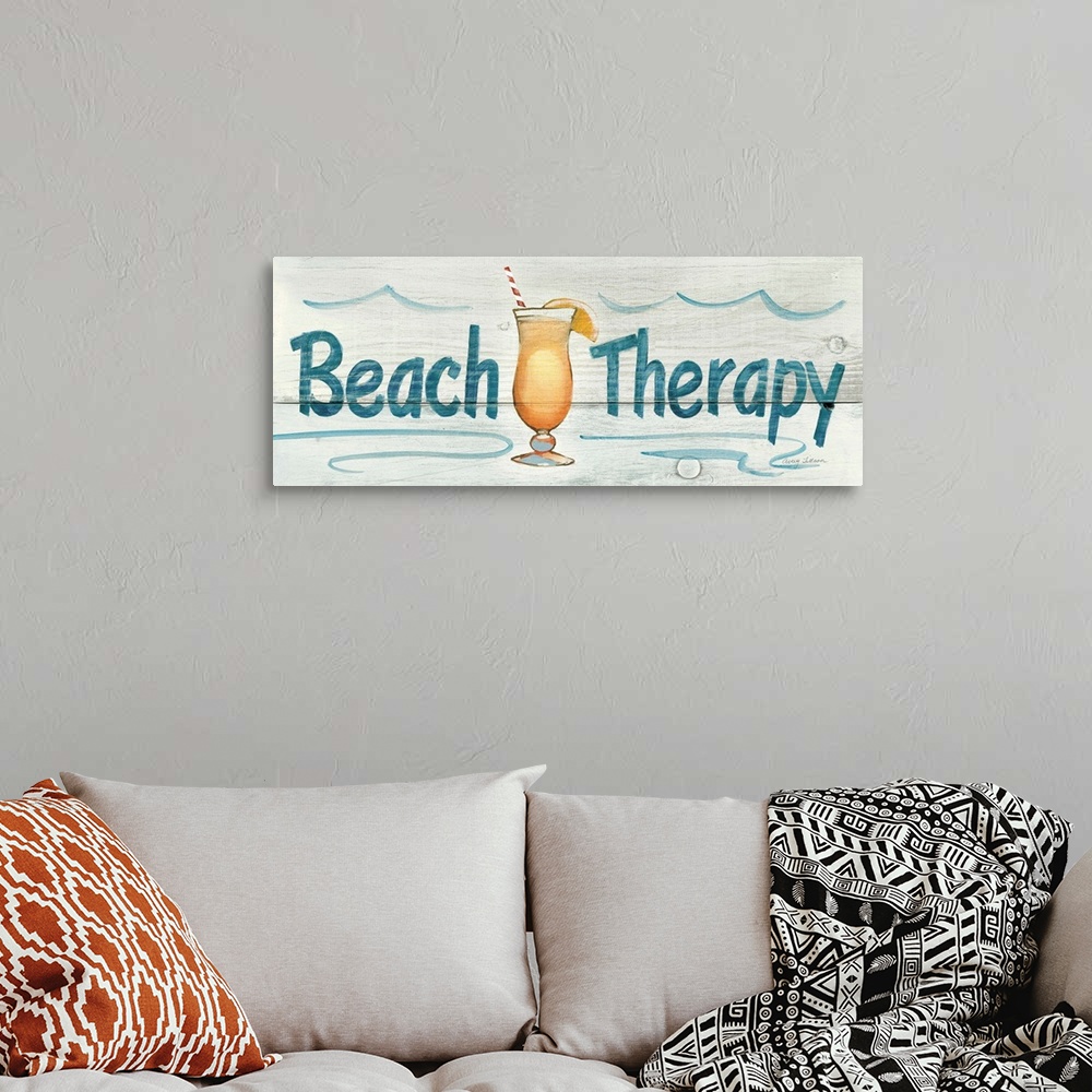 A bohemian room featuring Beach Therapy