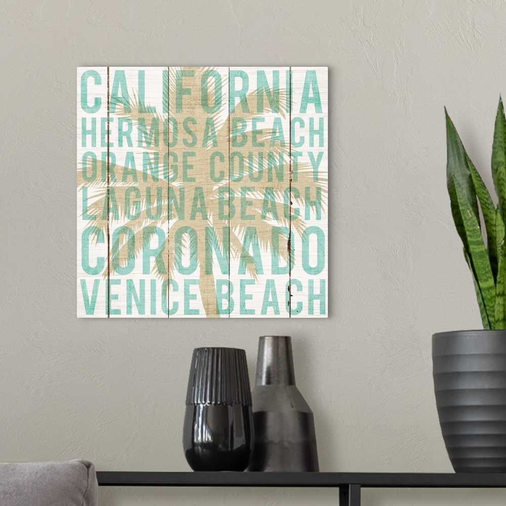 A modern room featuring California- Hermosa Beach- Orange County- Laguna Beach- Coronado- Venice Beach