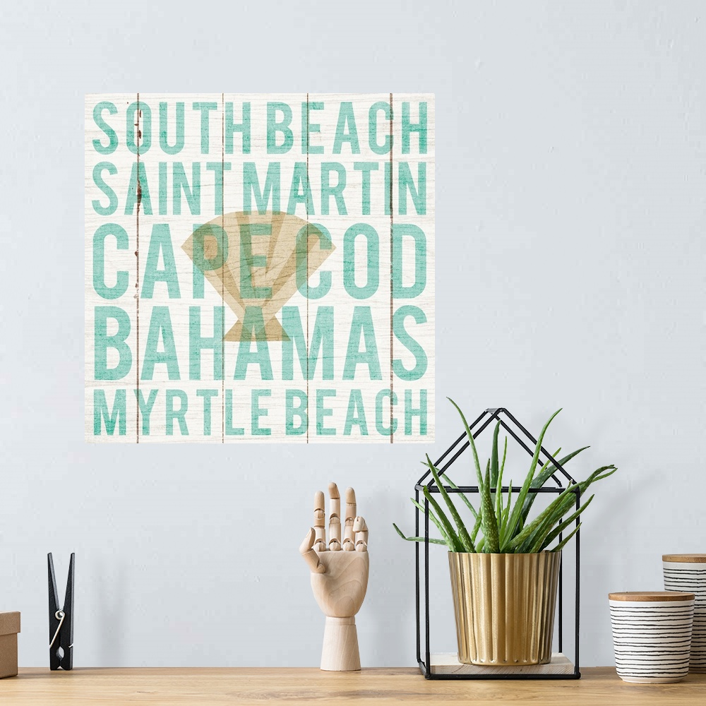 A bohemian room featuring South Beach- Saint Martin- Cape Cod- Bahamas- Myrtle Beach