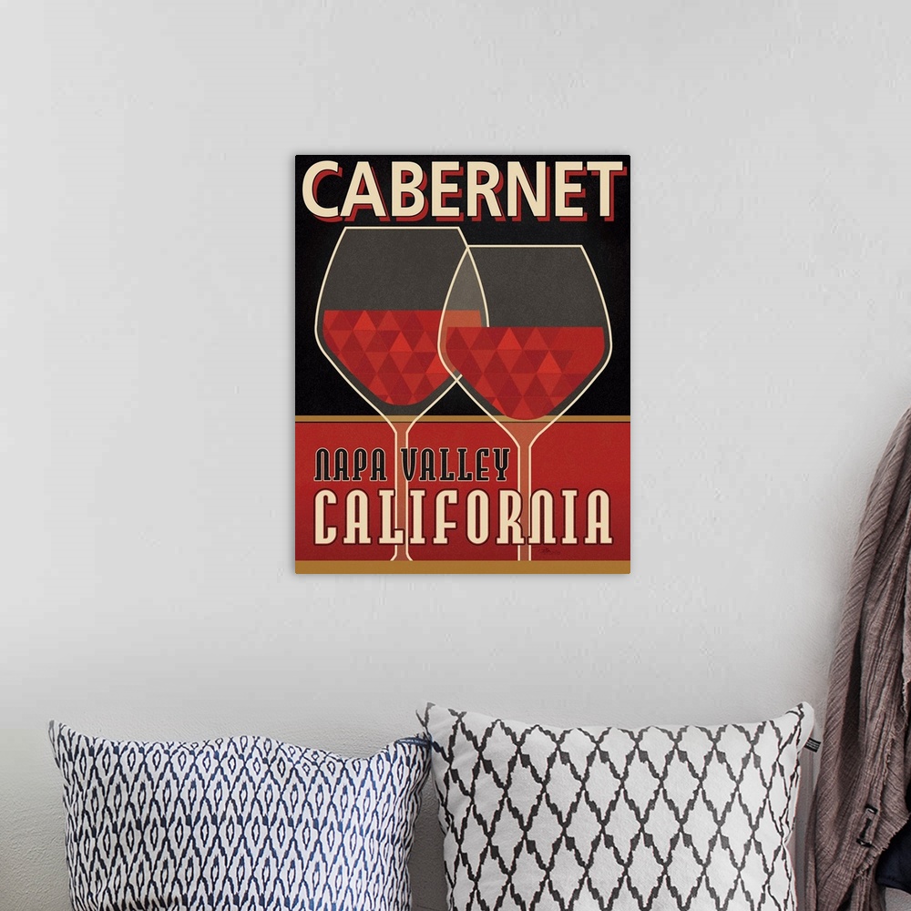 A bohemian room featuring Cabernet