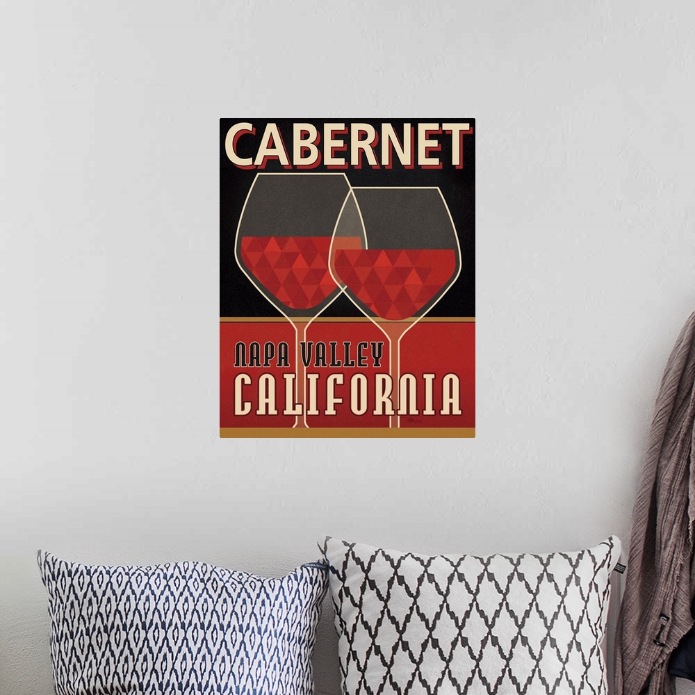 A bohemian room featuring Cabernet