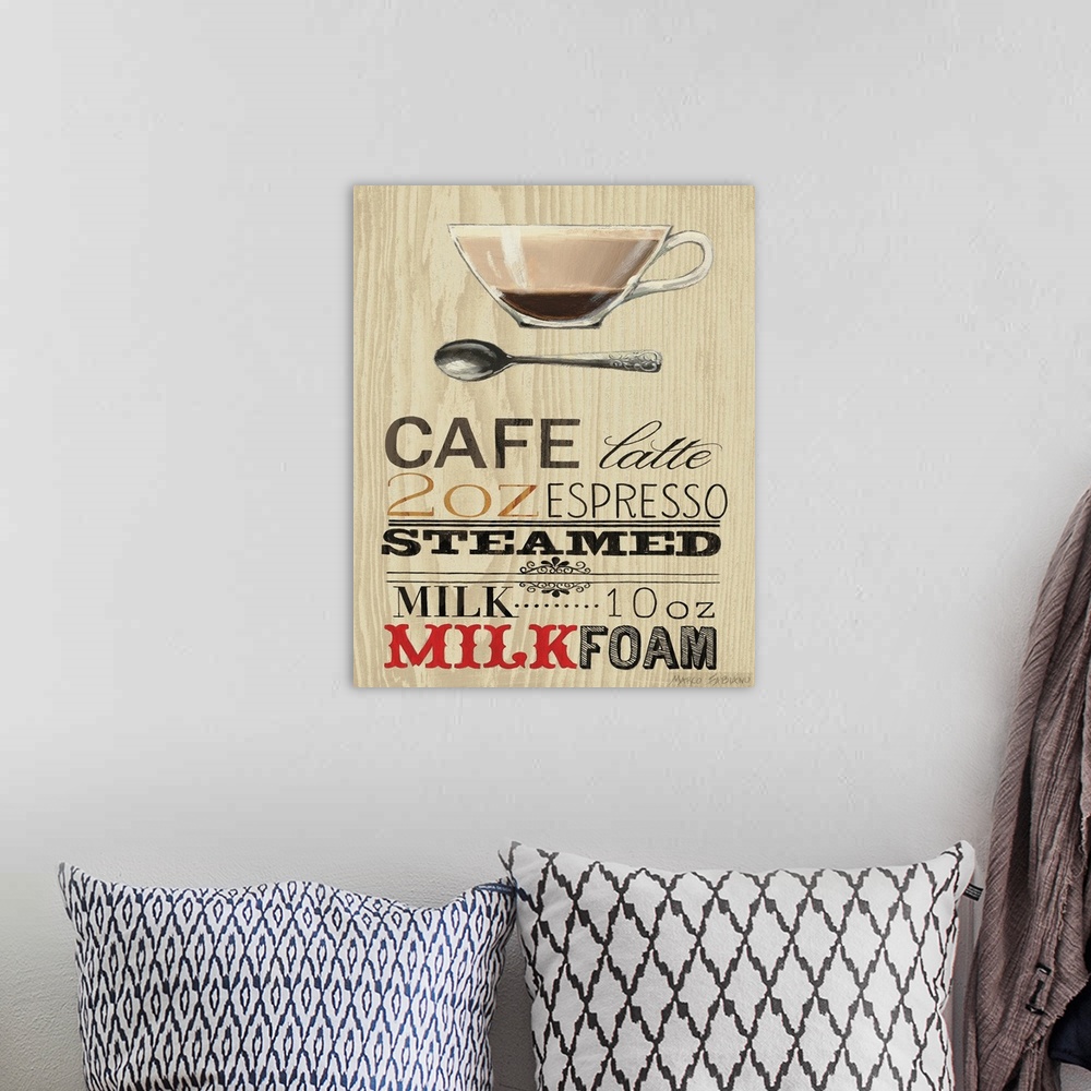 A bohemian room featuring Cafe Latte