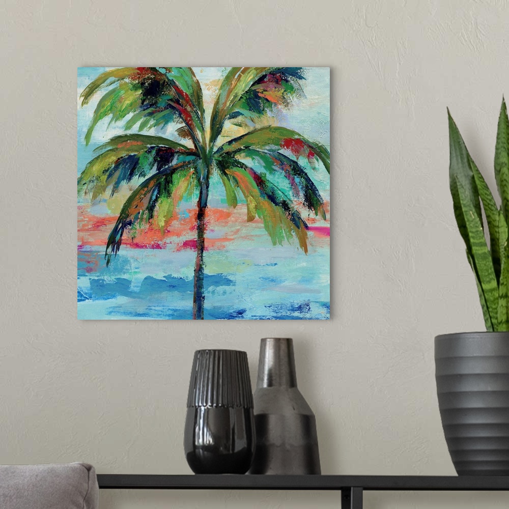 A modern room featuring California Palm I