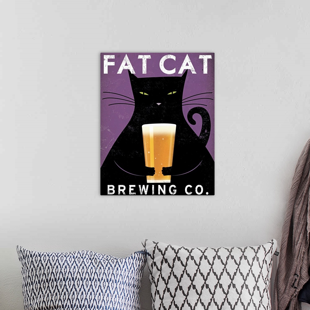 A bohemian room featuring Cat Brewing no City