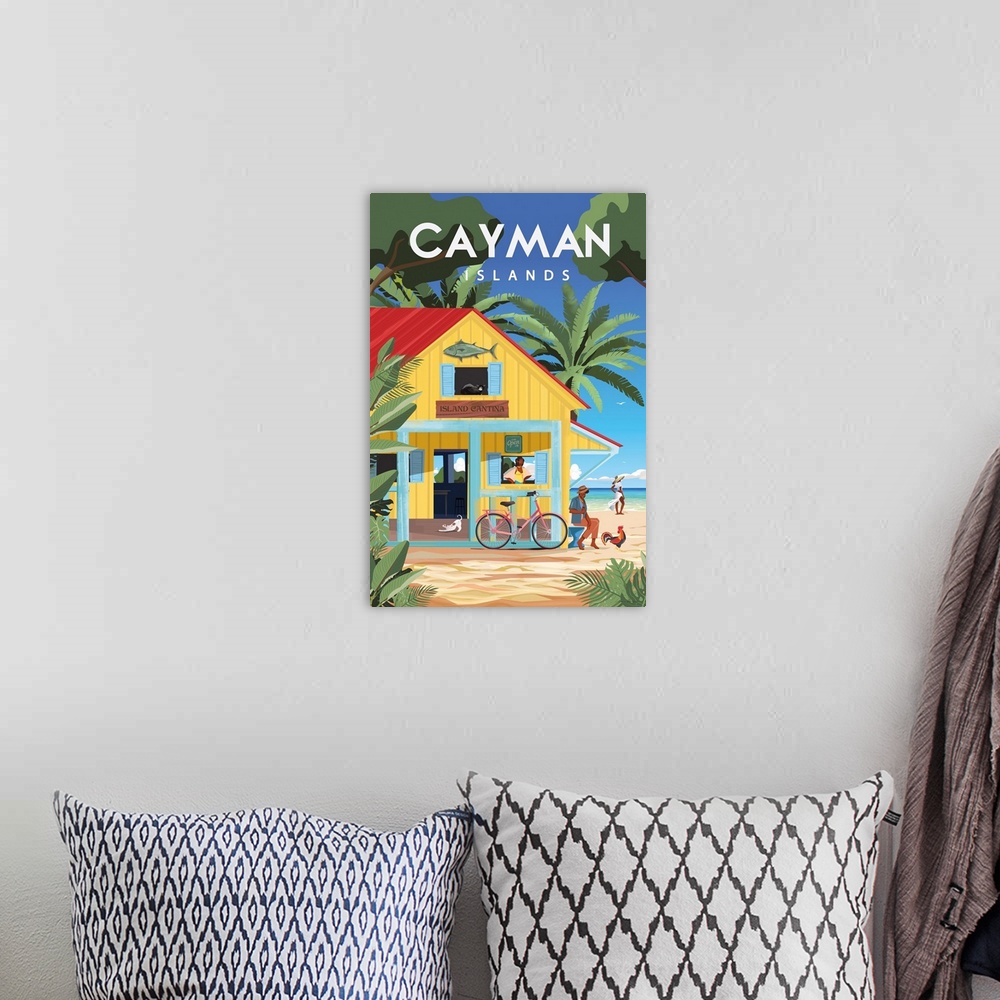 A bohemian room featuring Cayman Islands