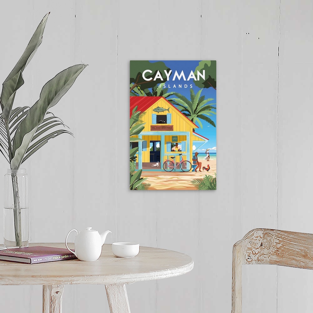 A farmhouse room featuring Cayman Islands