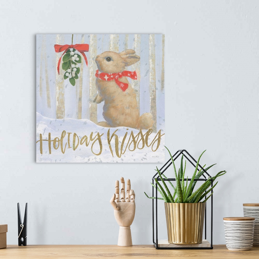 A bohemian room featuring Christmas Critters Bright IV