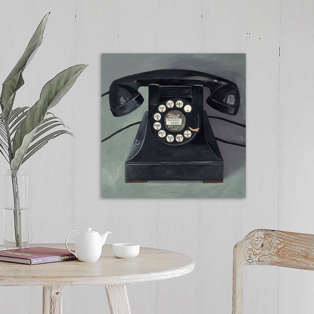 A farmhouse room featuring Classic Telephone
