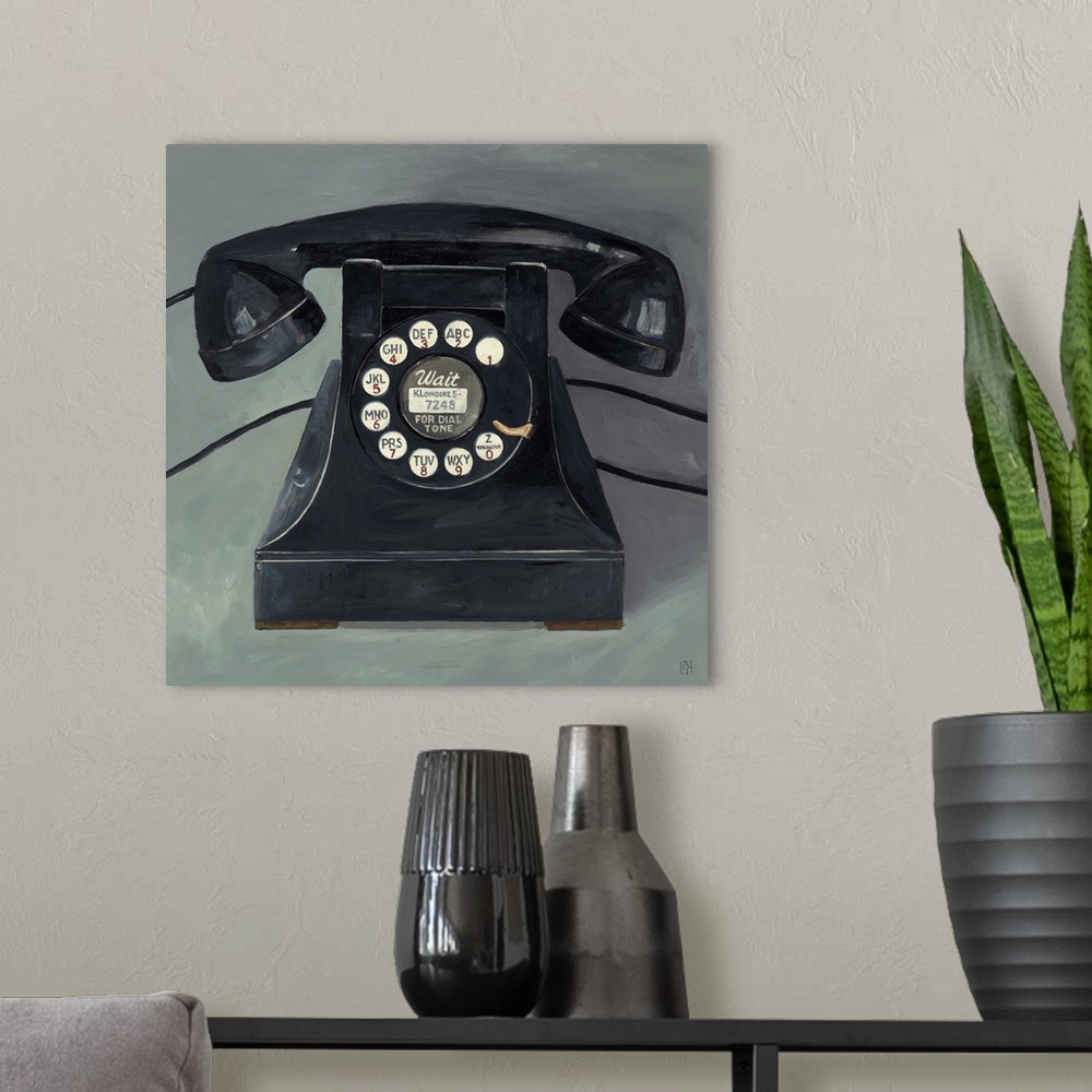 A modern room featuring Classic Telephone
