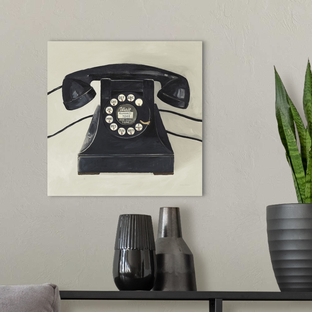 A modern room featuring Classic Telephone On Cream