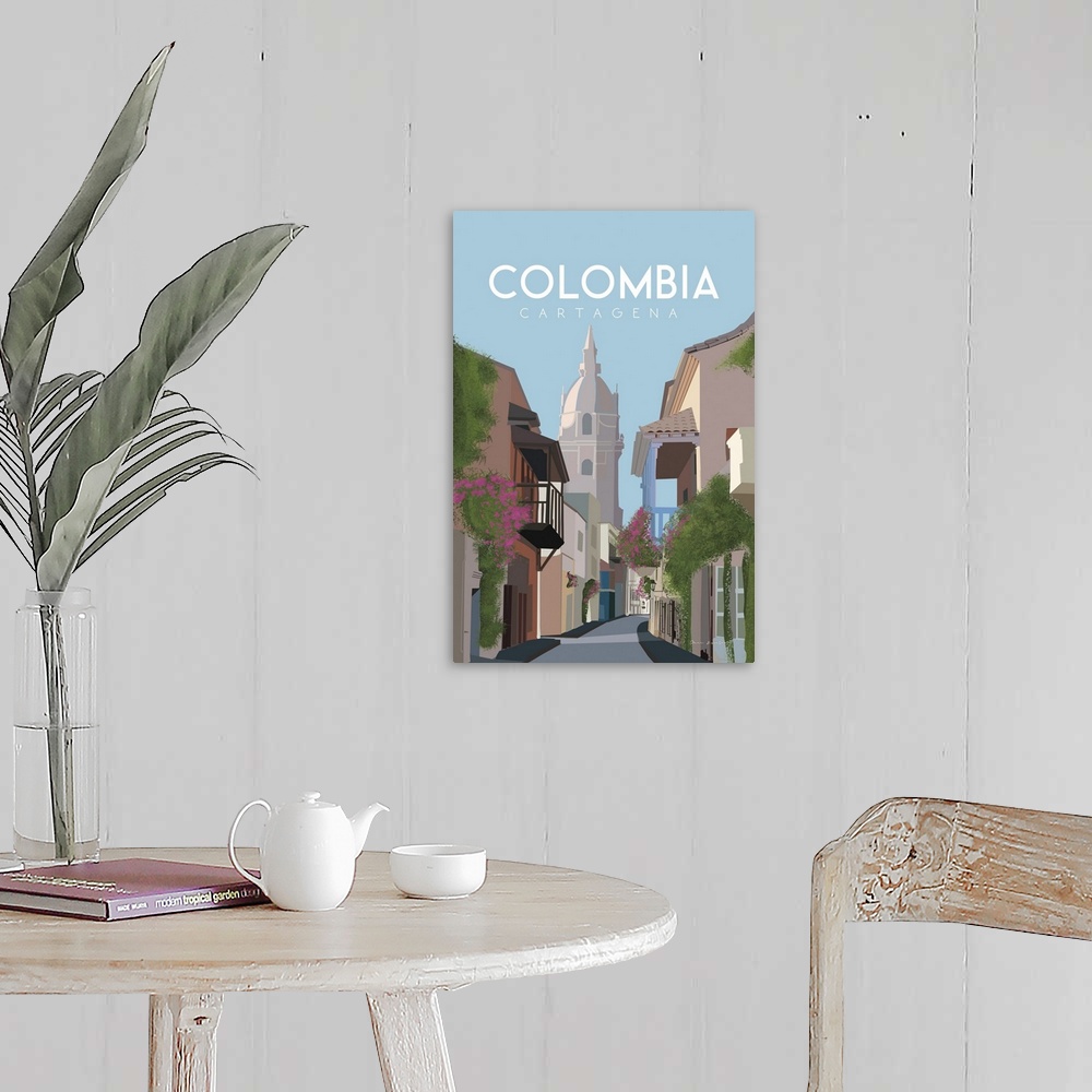 A farmhouse room featuring Colombia