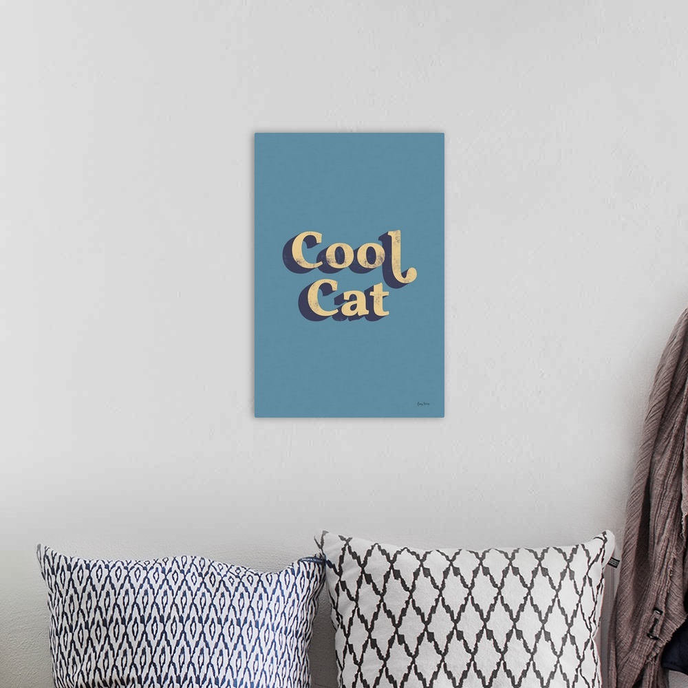 A bohemian room featuring Cool Cat
