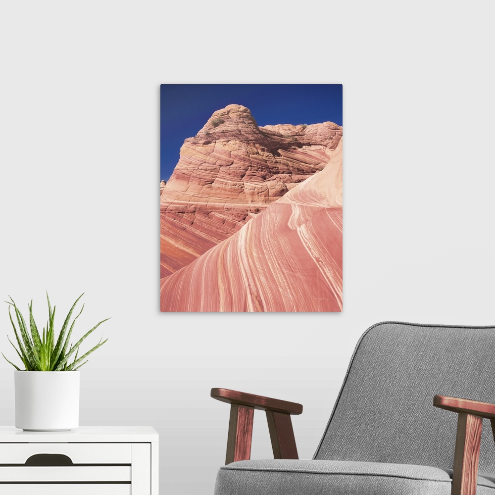 A modern room featuring Coyote Buttes I