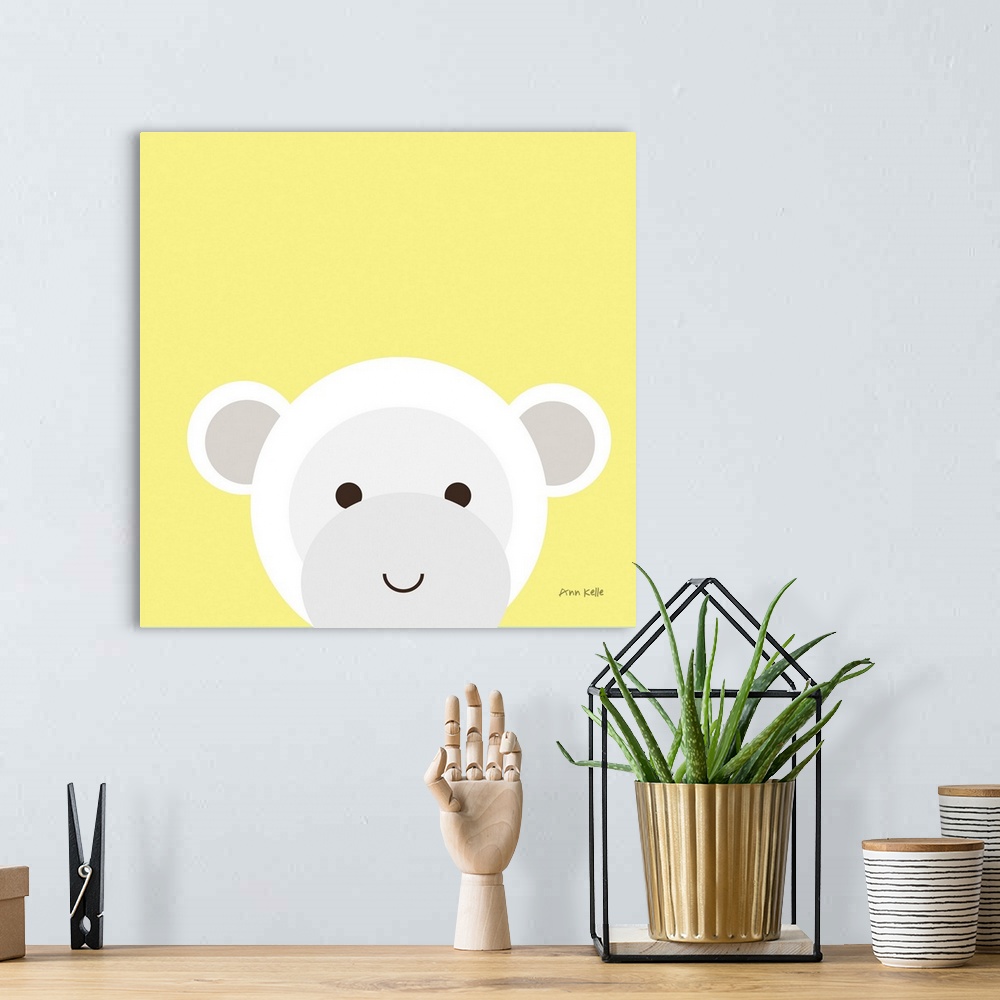 A bohemian room featuring Cuddly Monkey