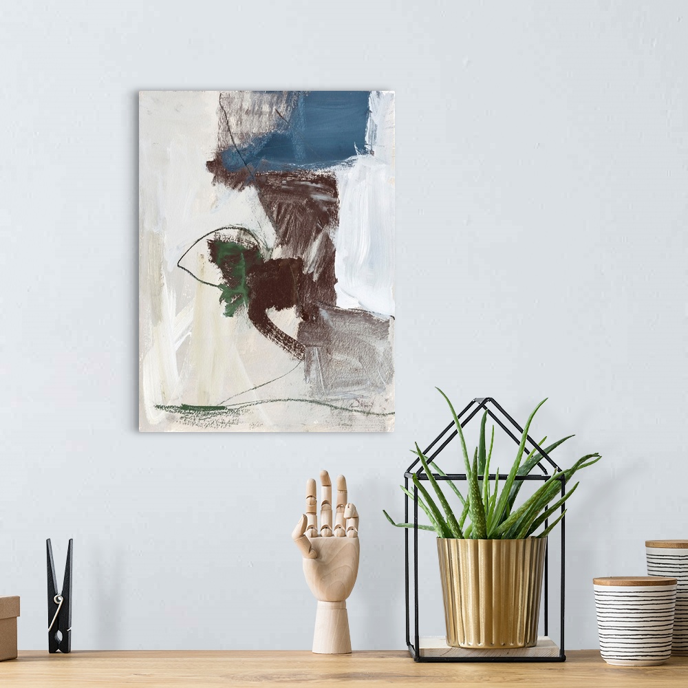 A bohemian room featuring Dark Abstract I