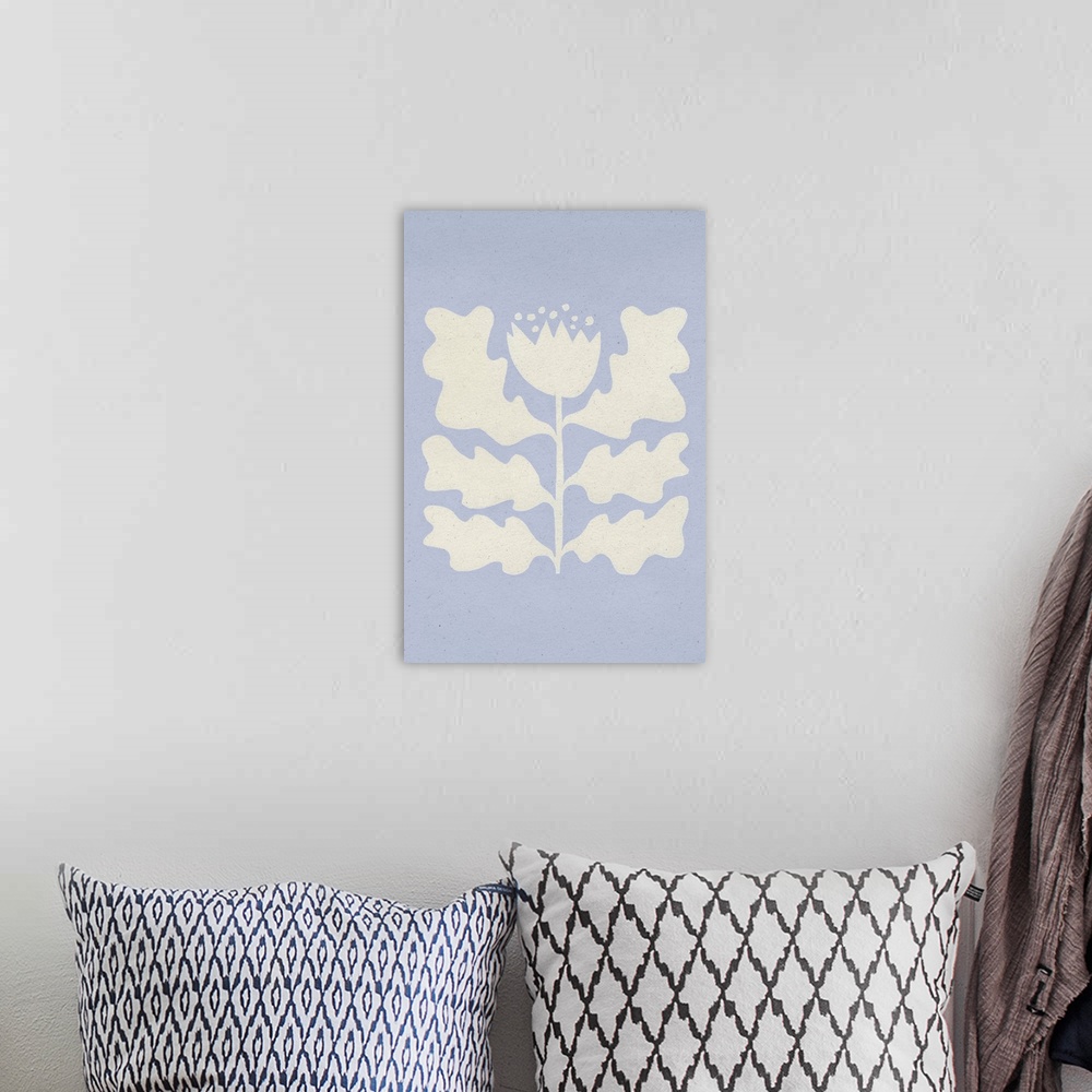 A bohemian room featuring Delighted I Lavender Vertical