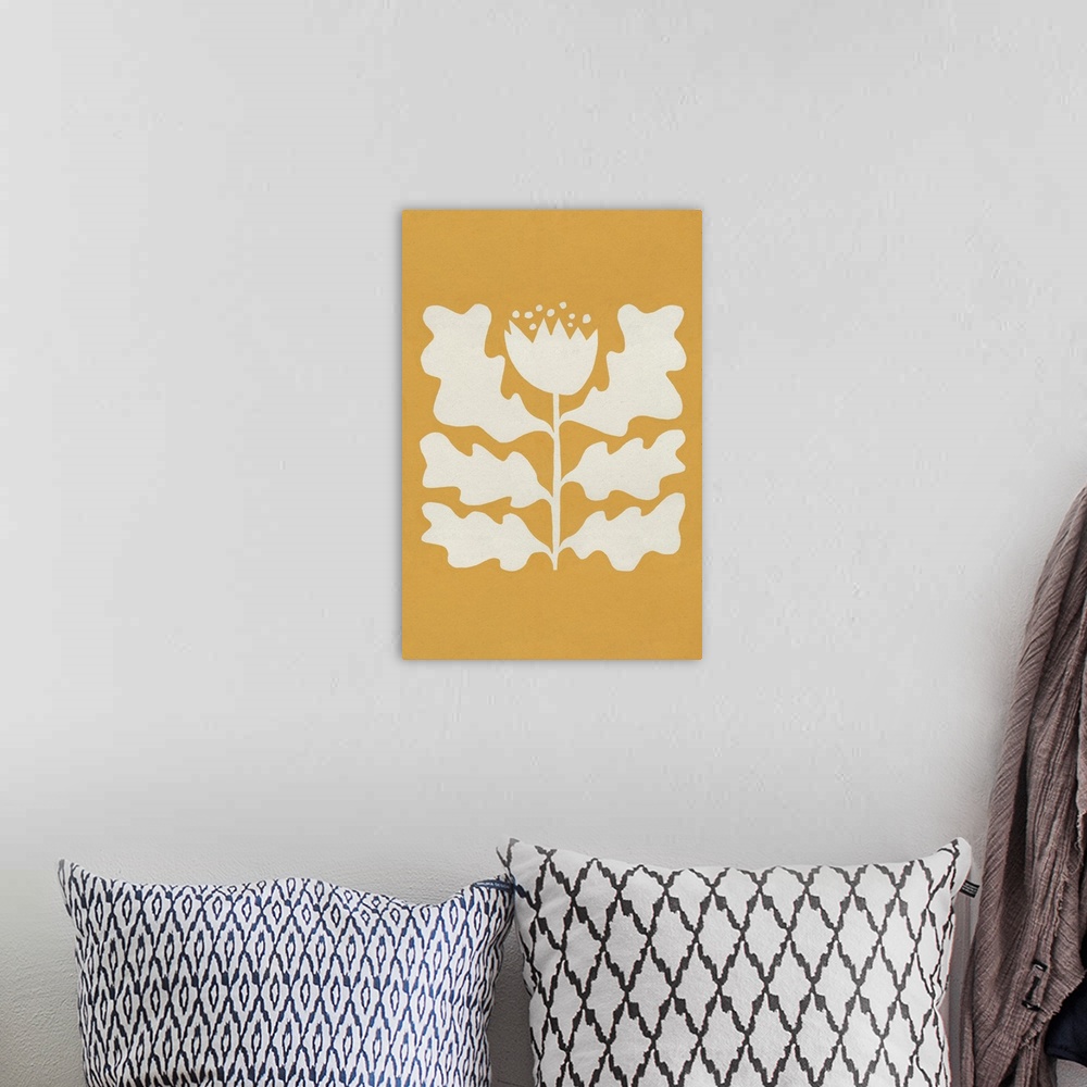 A bohemian room featuring Delighted I Yellow Vertical
