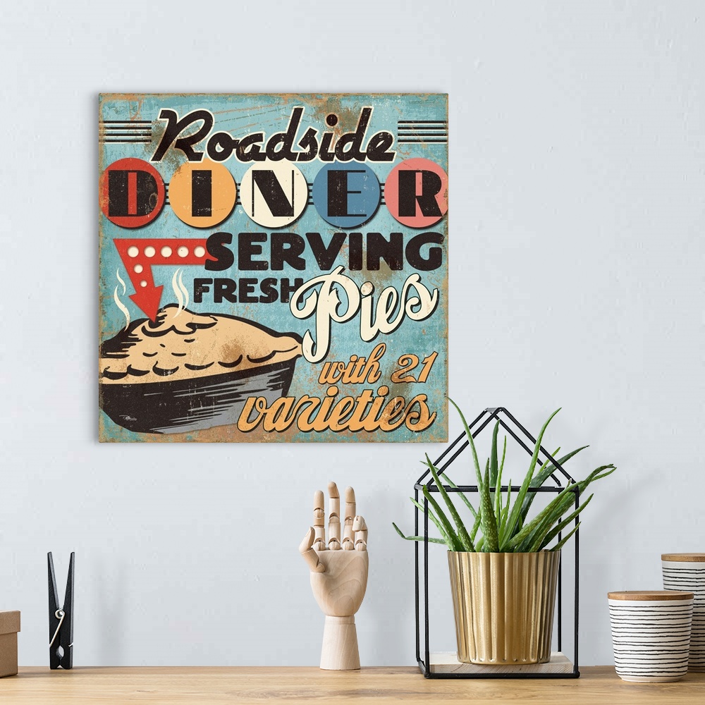 A bohemian room featuring Diners and Drive Ins II