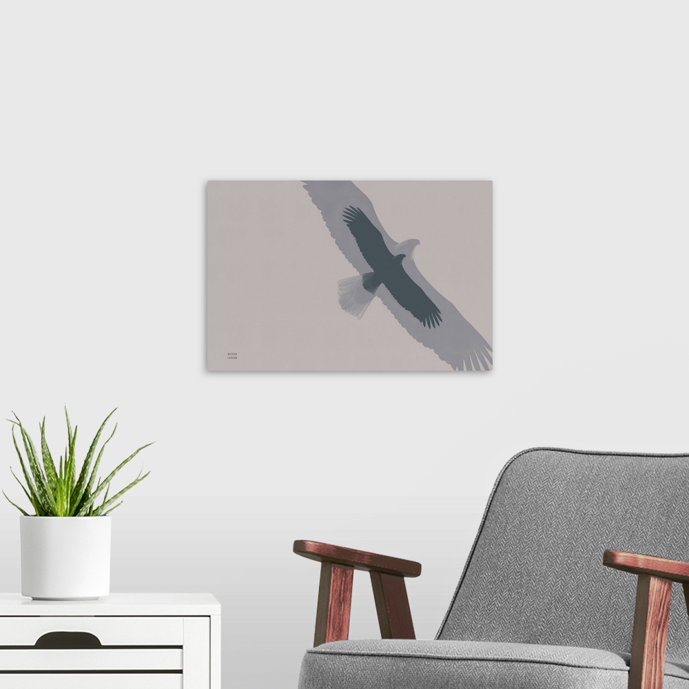 A modern room featuring Double Eagle Flight